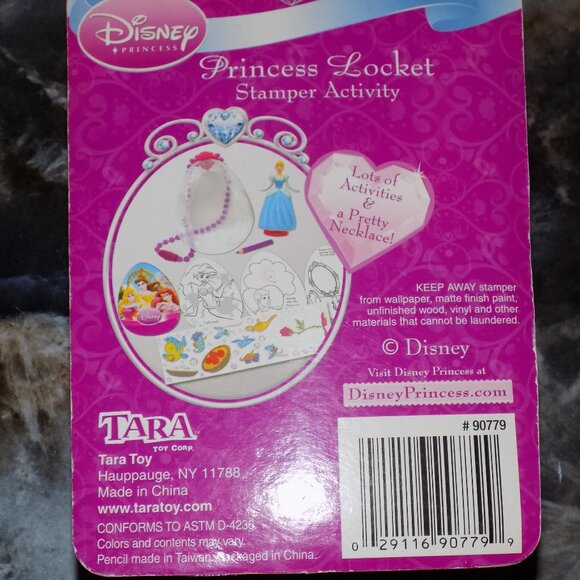 Disney Princess Locket Stamper Activity NEW RARE - Picture 3 of 3